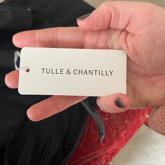 NEVER WORN: Black Formal Maxi Dress - Picture 2 of 2